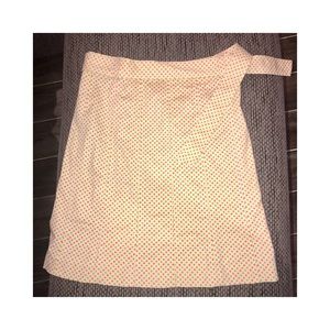 ETCETERA POLKA DOT PENCIL SKIRT, SZ 2